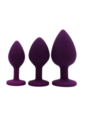 Plug bijou violet Large - DB-RY069PUR